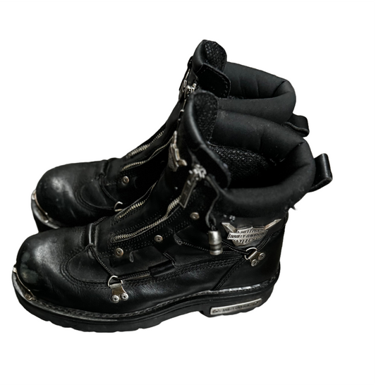 HD LEATHER ZIP STEPPERS